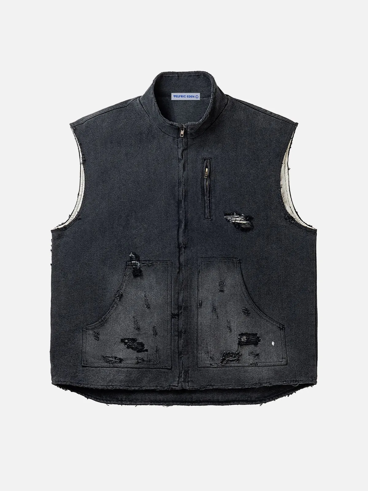 Aelfric Eden Distressed Washed Vest sold by Aelfric Eden
