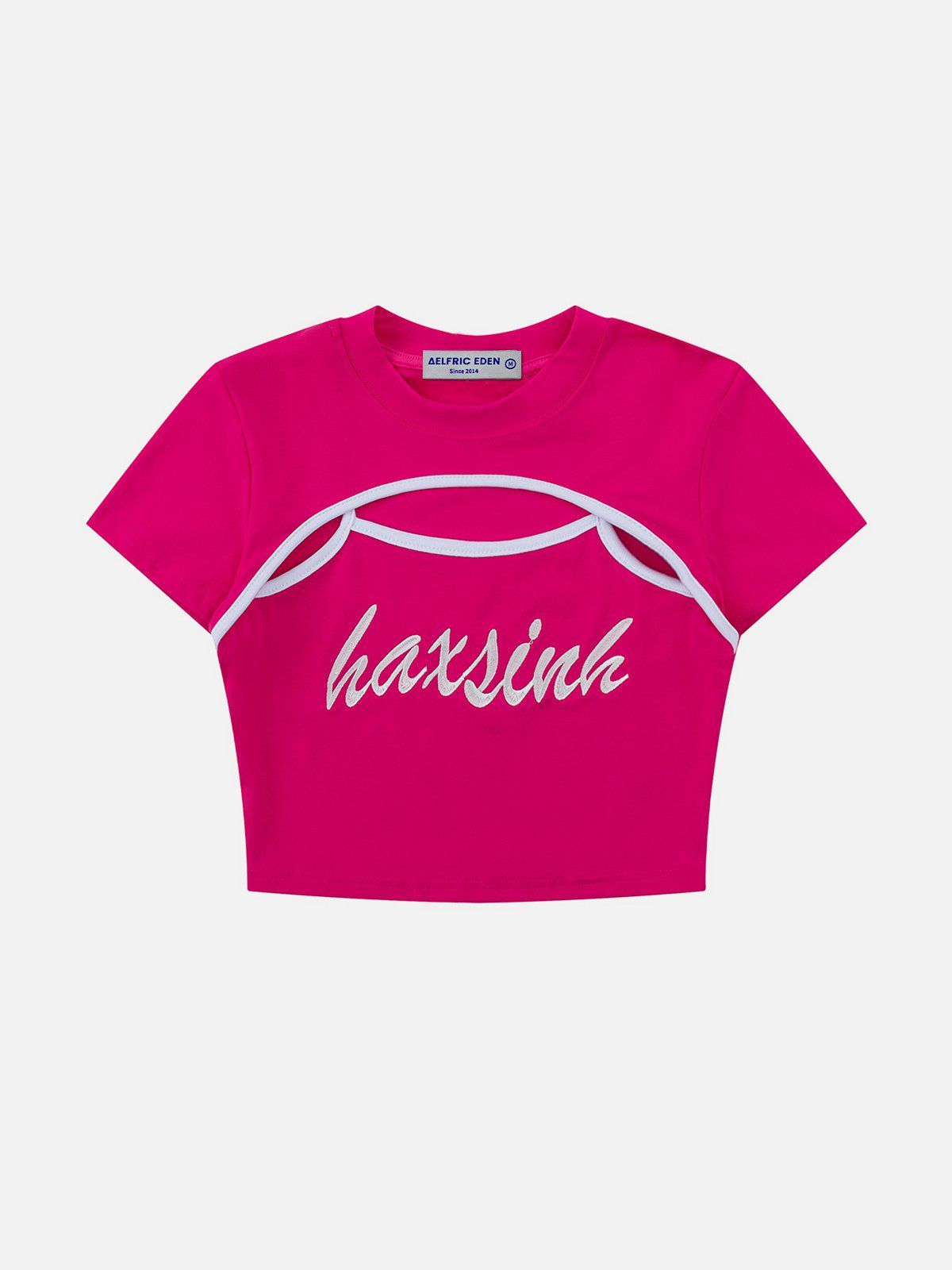 Patchwork Letter Print Tee sold by Aelfric Eden