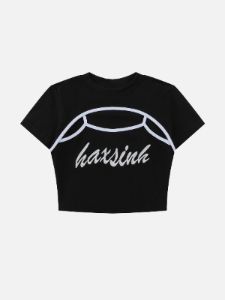Patchwork Letter Print Tee sold by Aelfric Eden