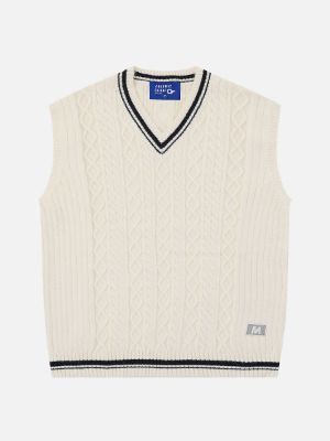 Aelfric Eden Solid Twist Sweater Vest sold by Aelfric Eden