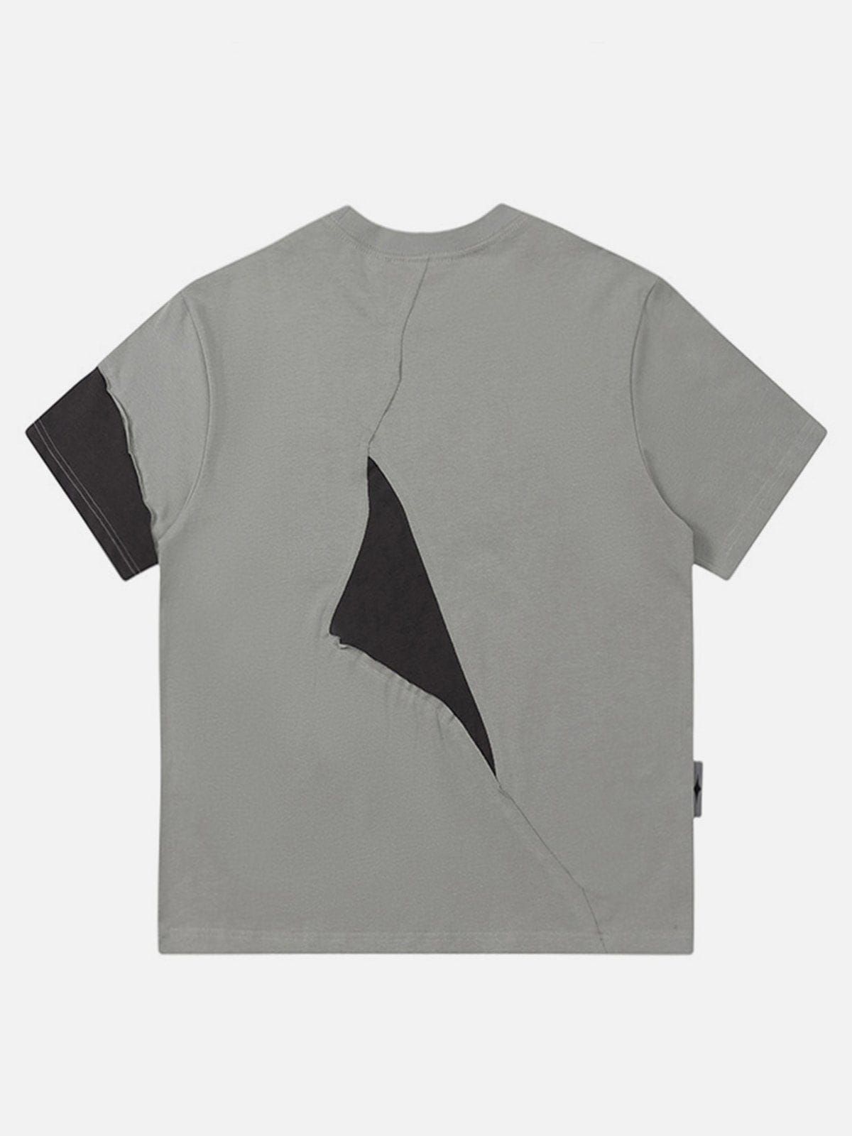 Aelfric Eden Deconstruction Patchwork Tee sold by Aelfric Eden product image thumbnail 2