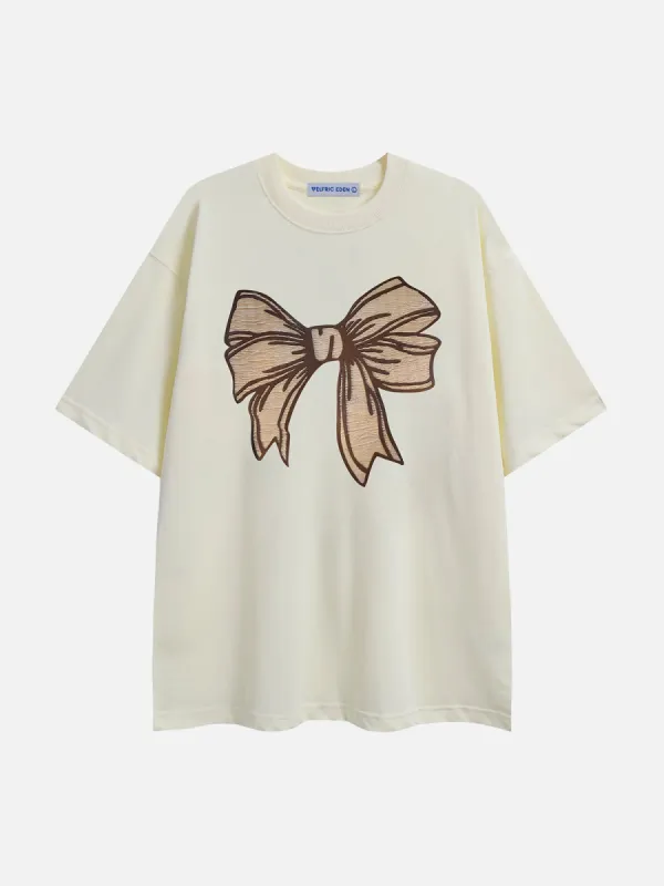 Aelfric Eden Big Bow Print Tee sold by Aelfric Eden
