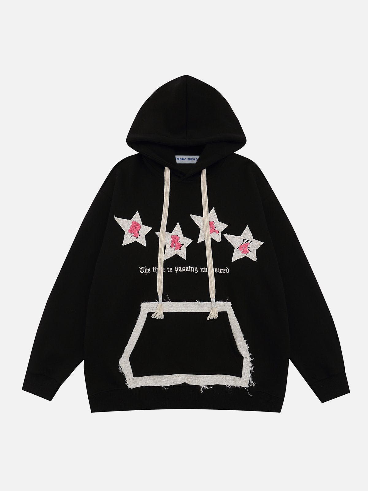 Aelfric Eden Star Applique Embroidery Hoodie sold by Aelfric Eden product image thumbnail 2