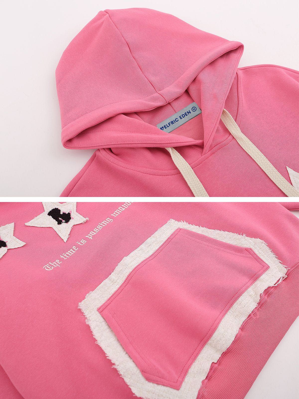 Aelfric Eden Star Applique Embroidery Hoodie sold by Aelfric Eden product image thumbnail 4