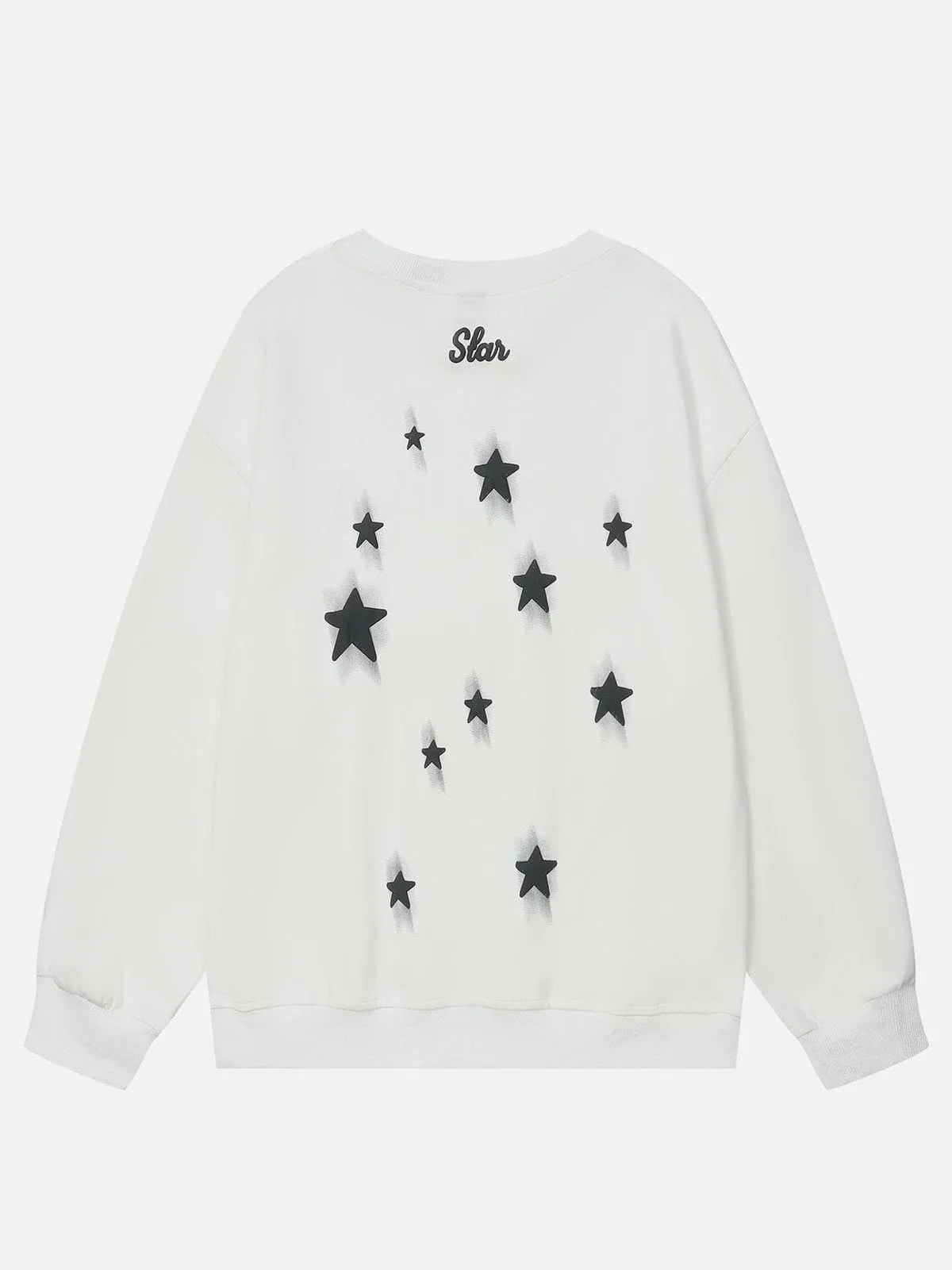 Aelfric Eden Multi Star Foam Printing Sweatshirt sold by Aelfric Eden product image thumbnail 3