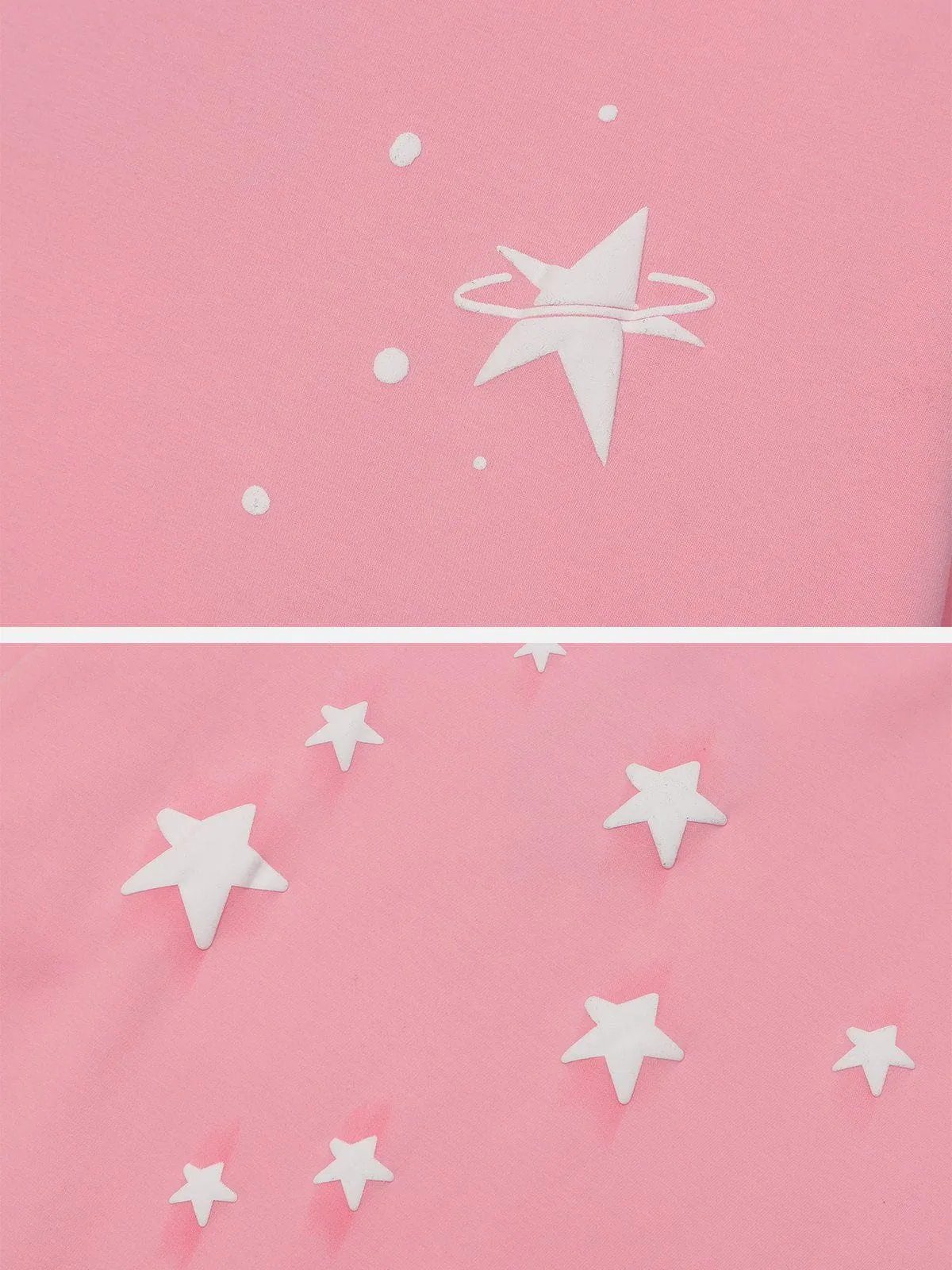 Aelfric Eden Multi Star Foam Printing Sweatshirt sold by Aelfric Eden product image thumbnail 5