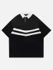 Aelfric Eden Stripe Washed Polo Tee sold by Aelfric Eden