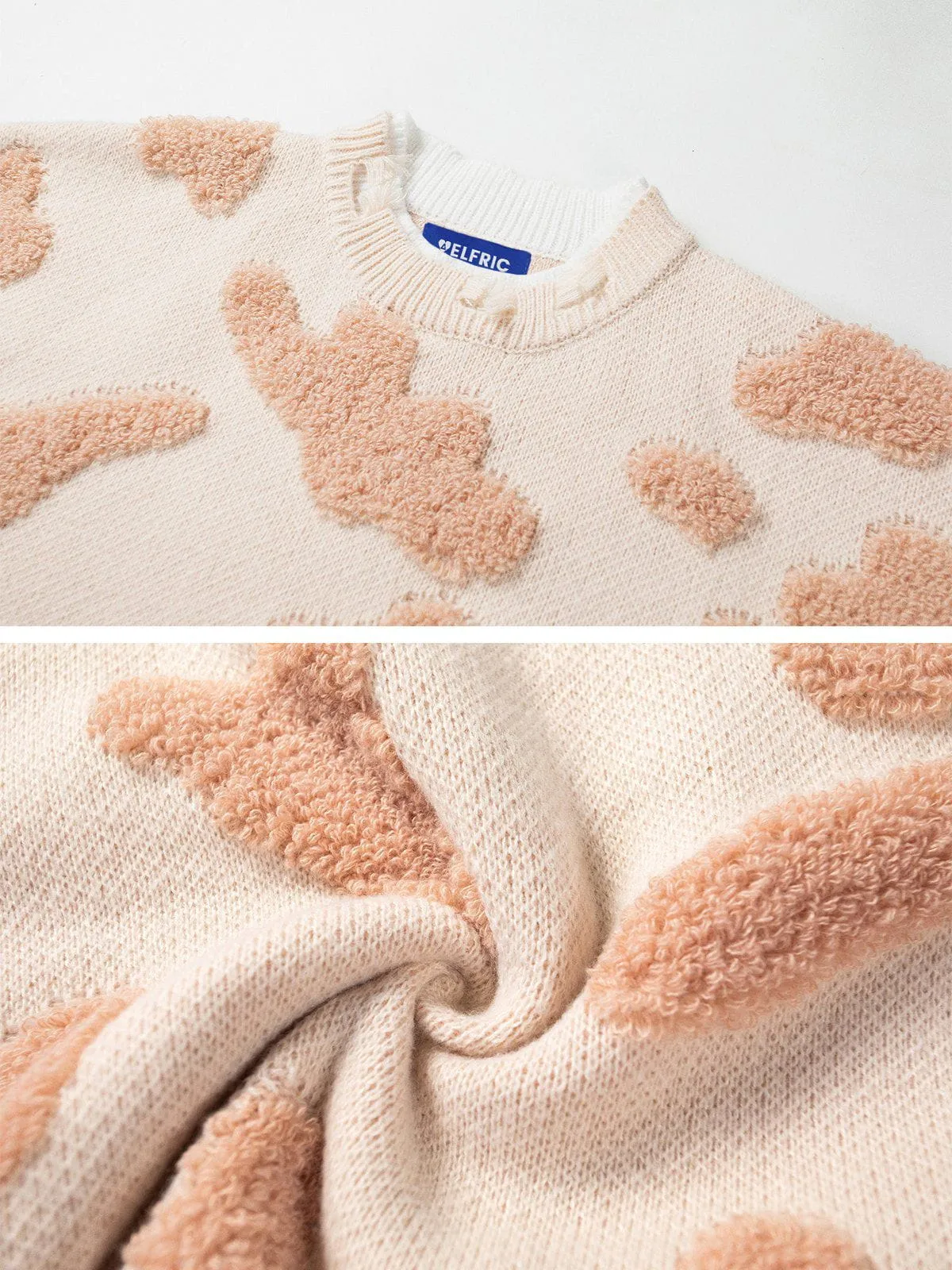 Aelfric Eden Solid Flocking Sweater sold by Aelfric Eden product image thumbnail 5