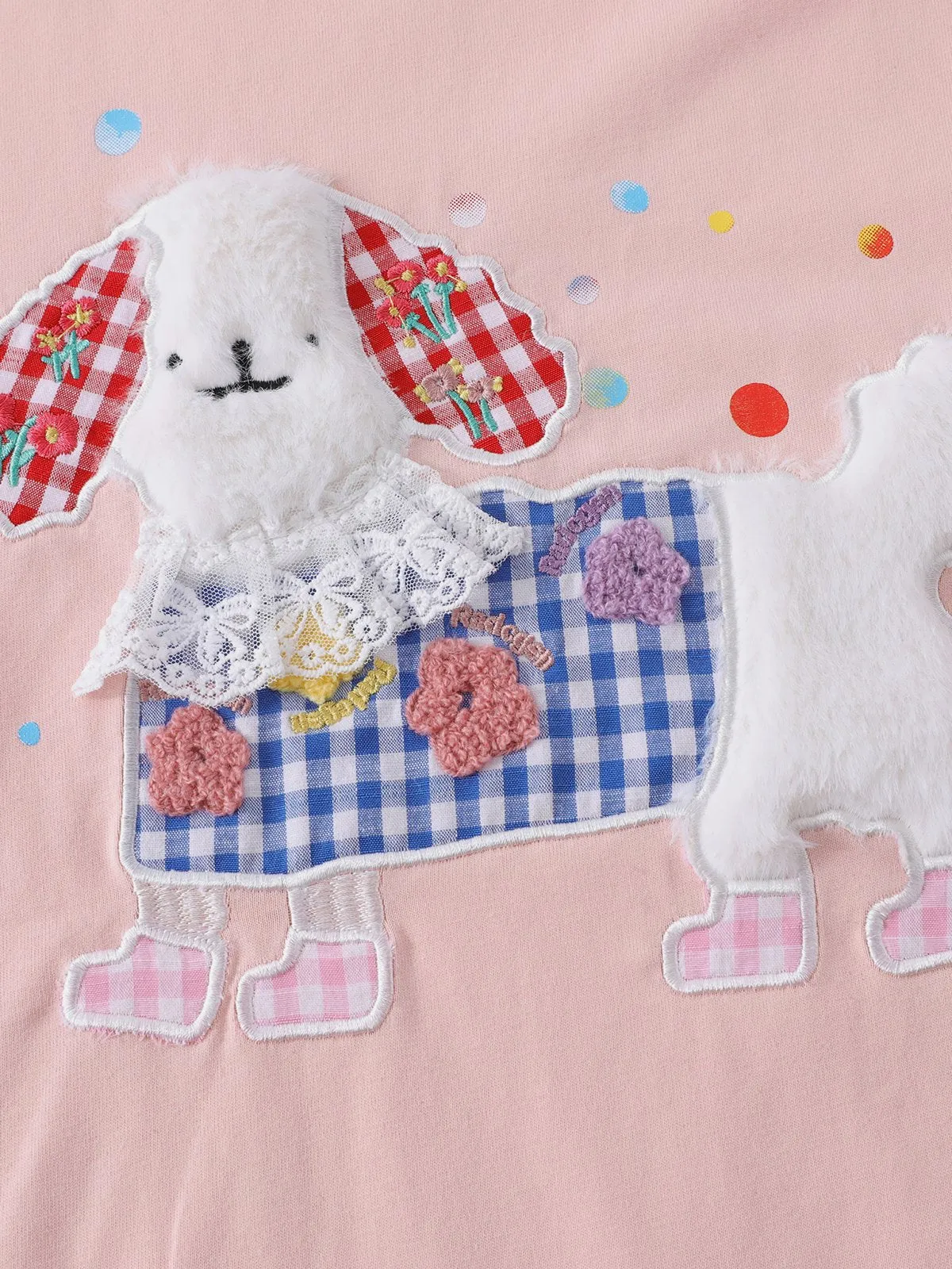 Aelfric Eden Cute Plaid Dog Tee sold by Aelfric Eden product image thumbnail 5