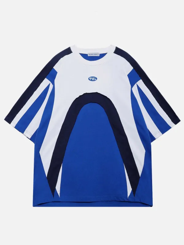 Aelfric Eden Color Blocking Star Tee | Parallel