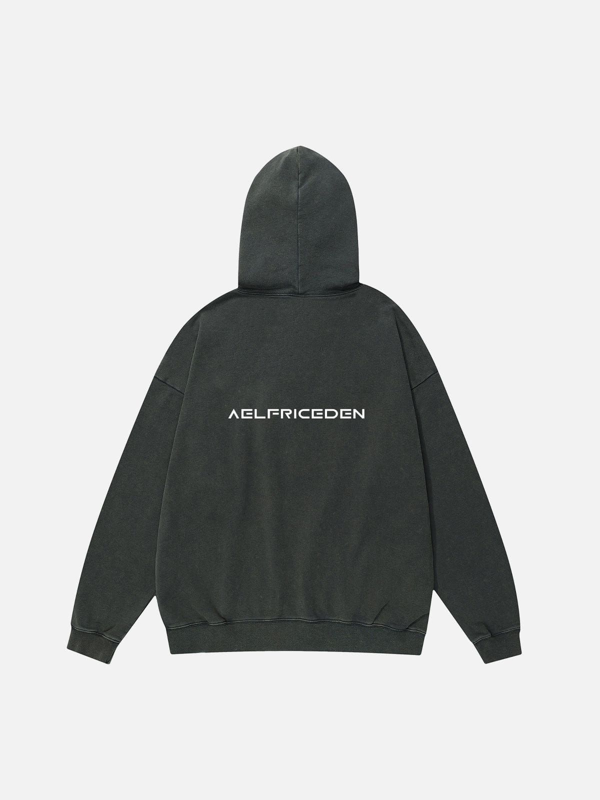 Aelfric Eden Blurring Star Graphic Washed Pullover Hoodie sold by Aelfric Eden product image thumbnail 4