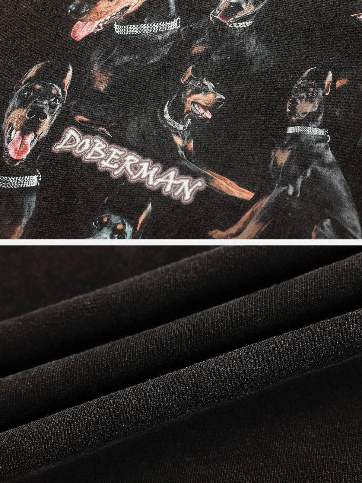 Aelfric Eden Washed Doberman Graphic Tee sold by Aelfric Eden product image thumbnail 5