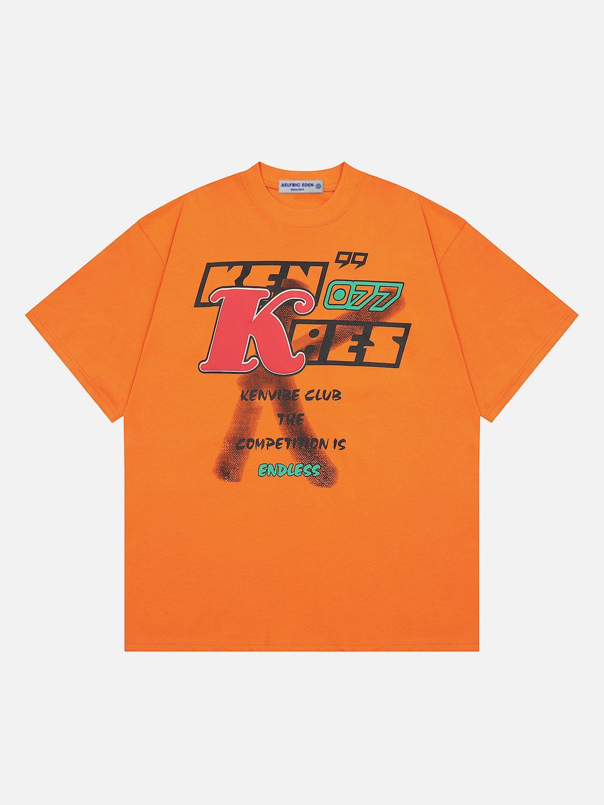 Aelfric Eden Colorblock Letter Print Tee sold by Aelfric Eden product image thumbnail 2