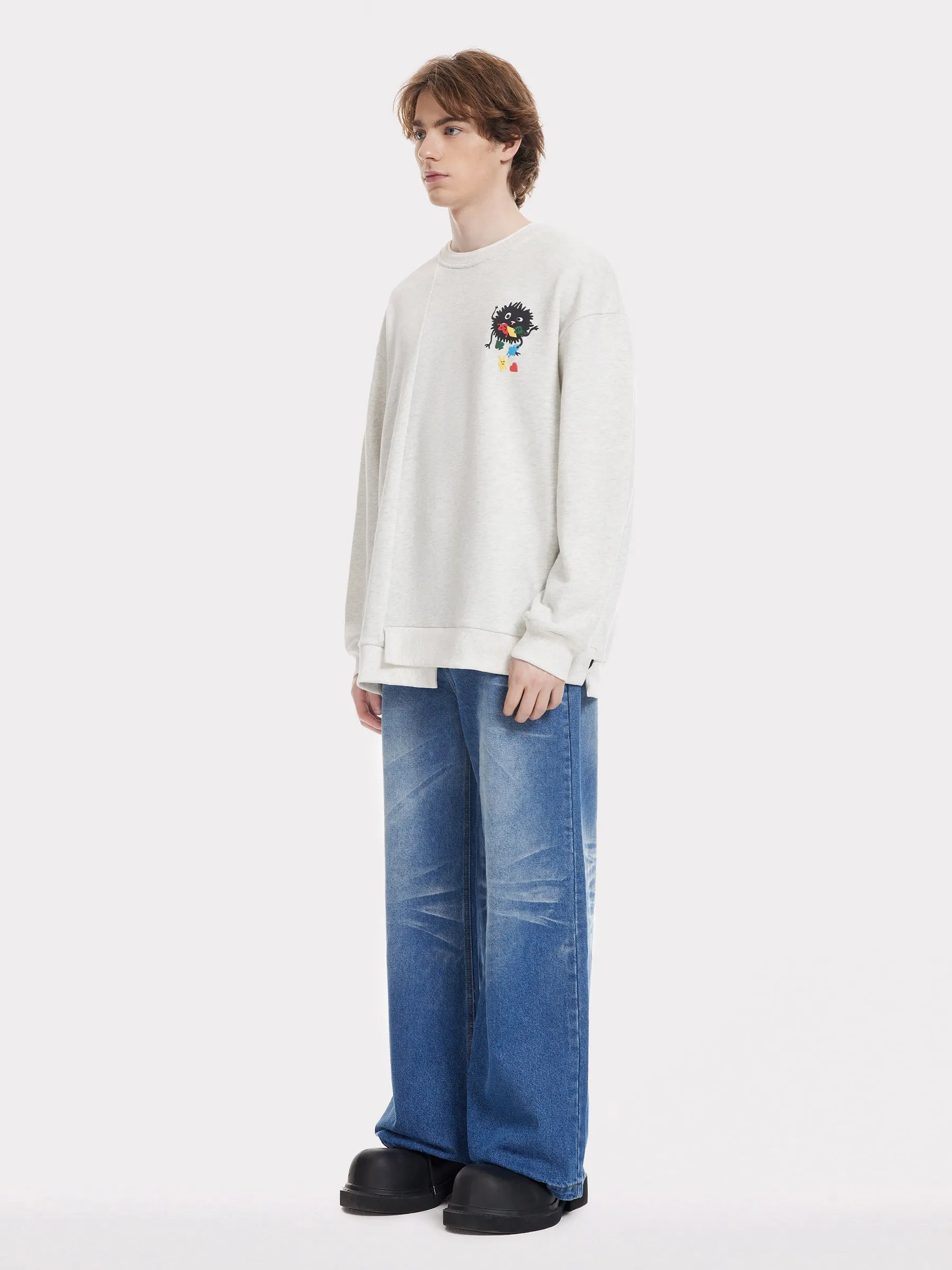 Aelfric Eden Dottie Graphic Sweatshirt sold by Aelfric Eden product image thumbnail 4