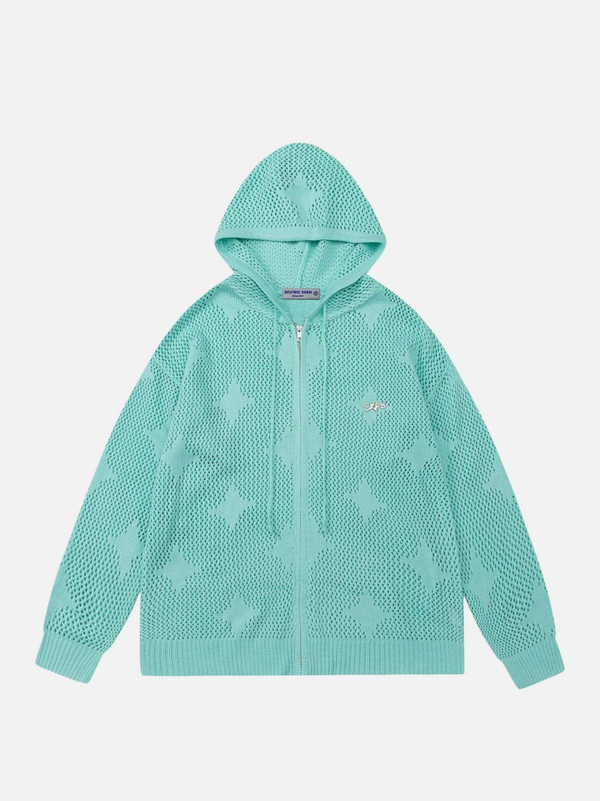 Aelfric Eden Star Cut Out Hoodie sold by Aelfric Eden product image thumbnail 4