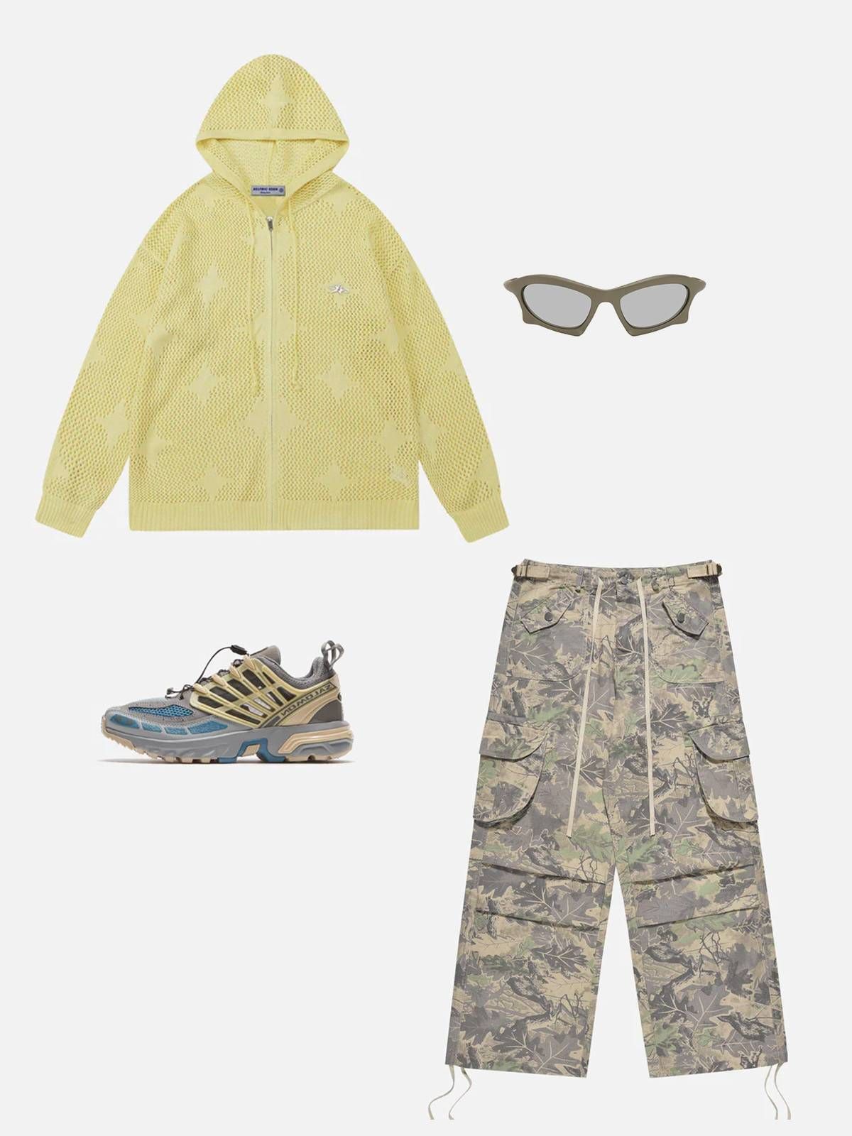 Aelfric Eden Star Cut Out Hoodie sold by Aelfric Eden product image thumbnail 3