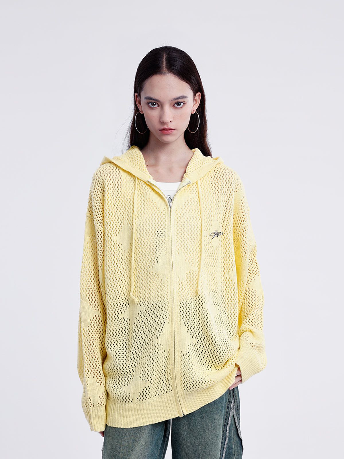 Aelfric Eden Star Cut Out Hoodie sold by Aelfric Eden product image thumbnail 2