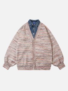 Aelfric Eden Denim Patchwork Cardigan sold by Aelfric Eden