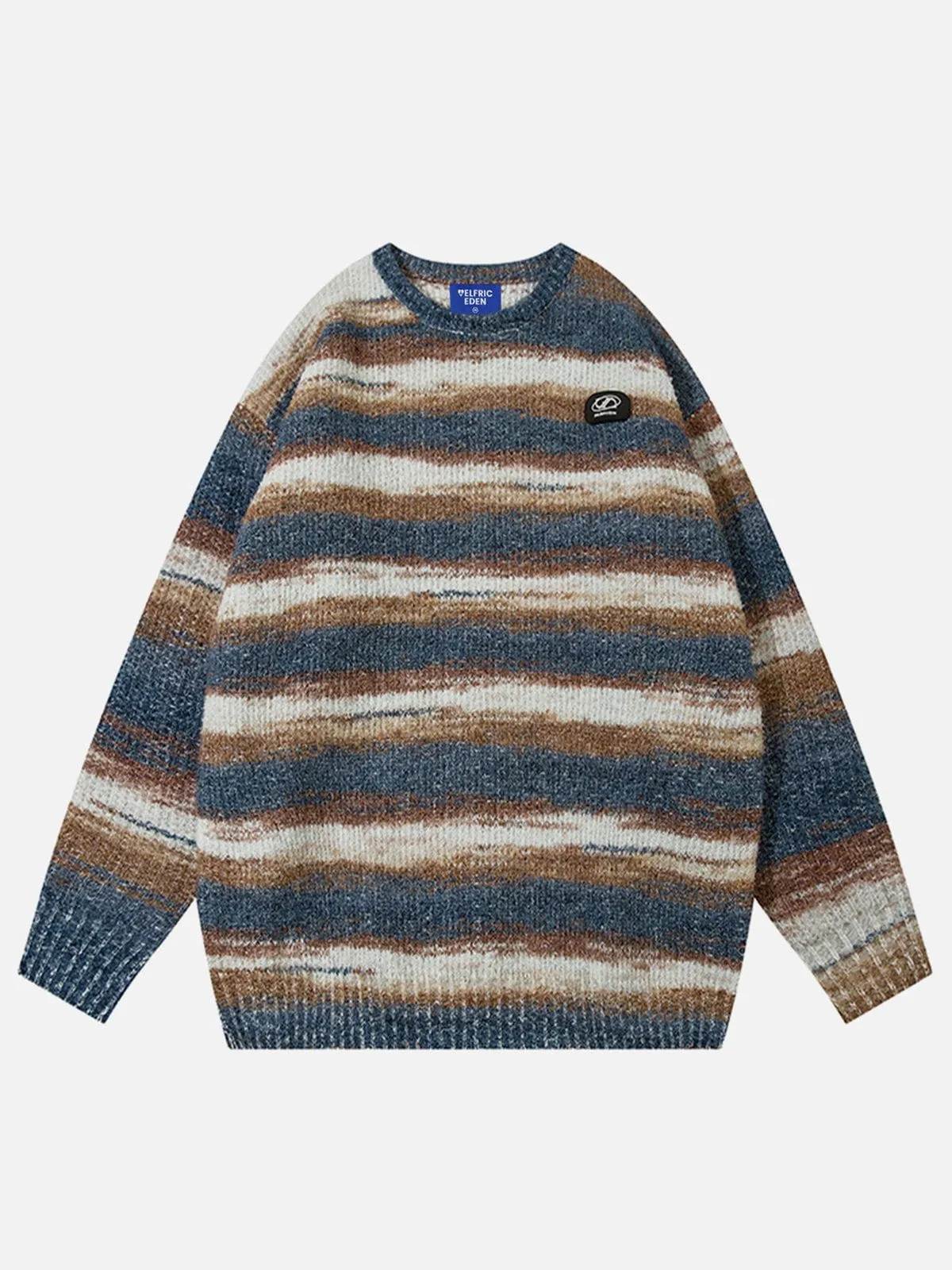 Aelfric Eden Color Blocking Stripes Sweater sold by Aelfric Eden