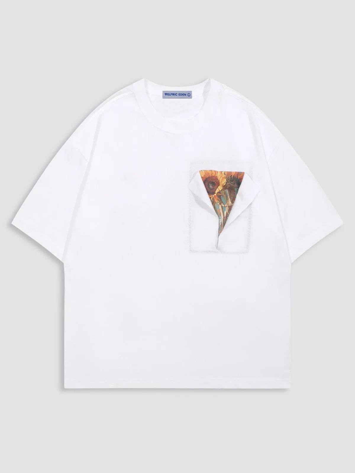 Aelfric Eden Sunflower Print Tee sold by Aelfric Eden product image thumbnail 3