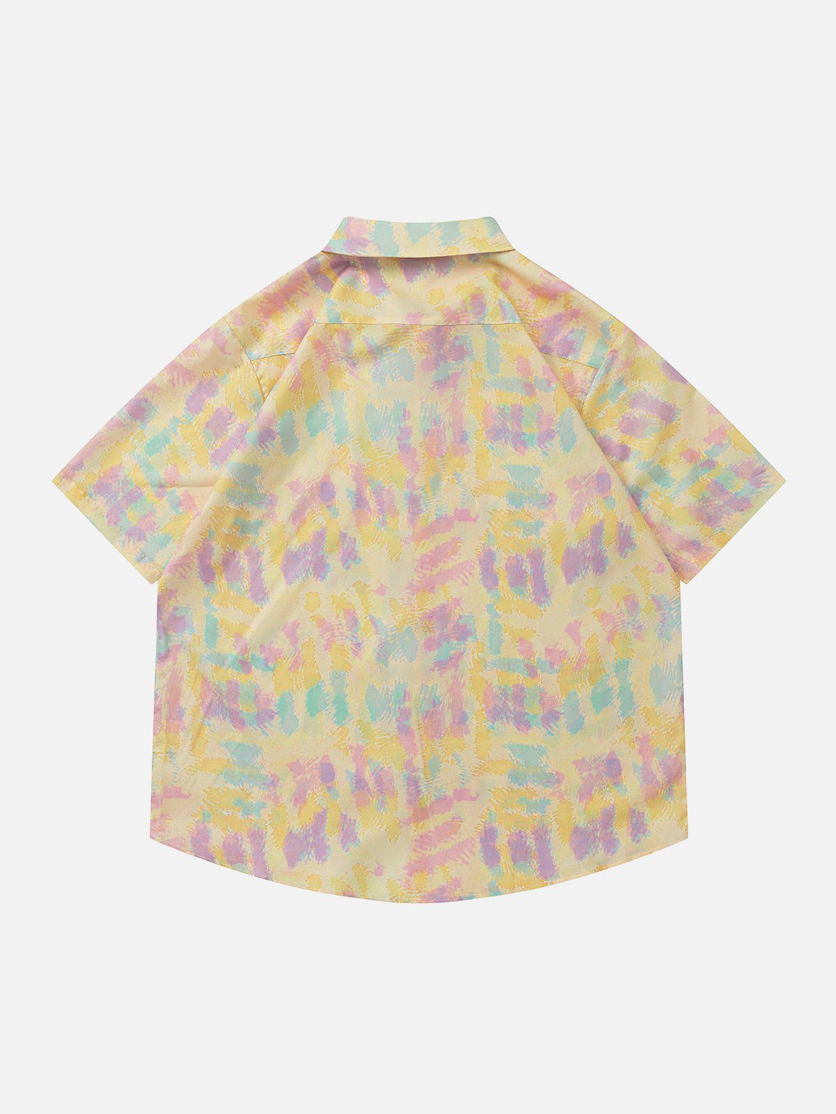 Tie-Dye Print Short Sleeve Shirts sold by Aelfric Eden product image thumbnail 4
