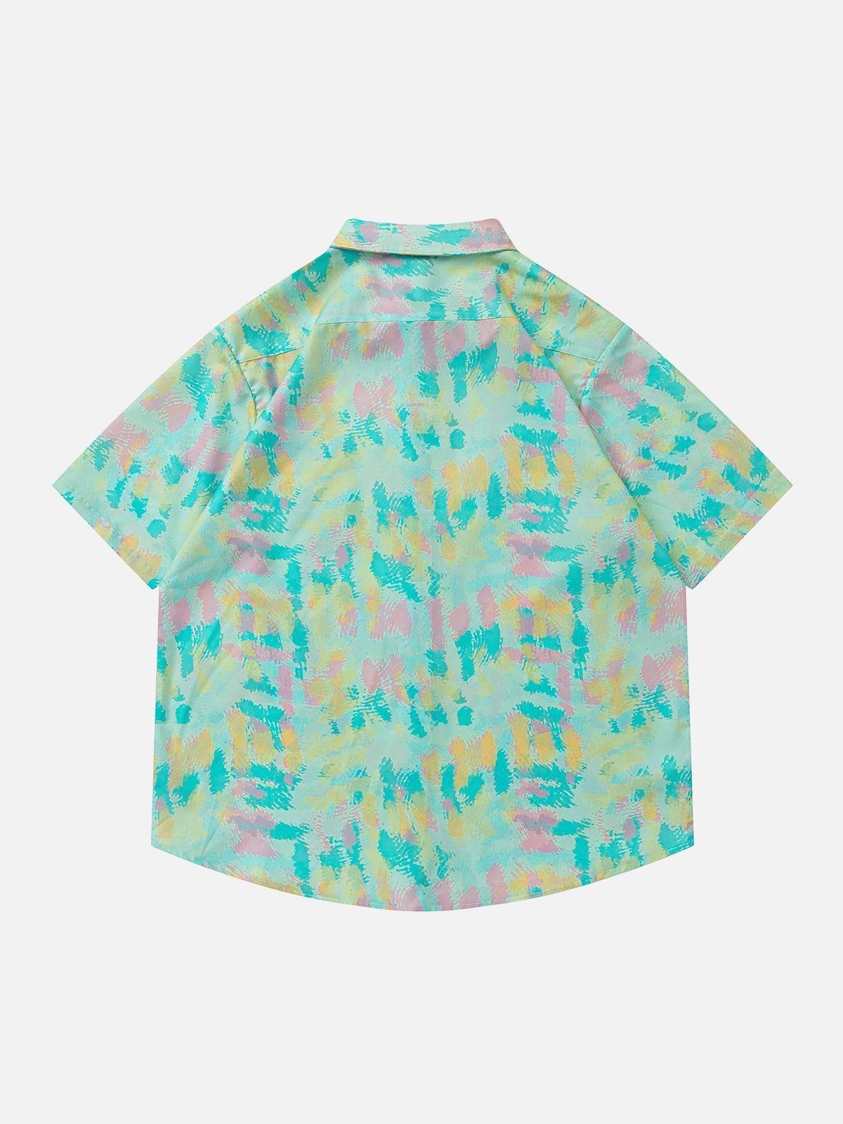 Tie-Dye Print Short Sleeve Shirts sold by Aelfric Eden product image thumbnail 2