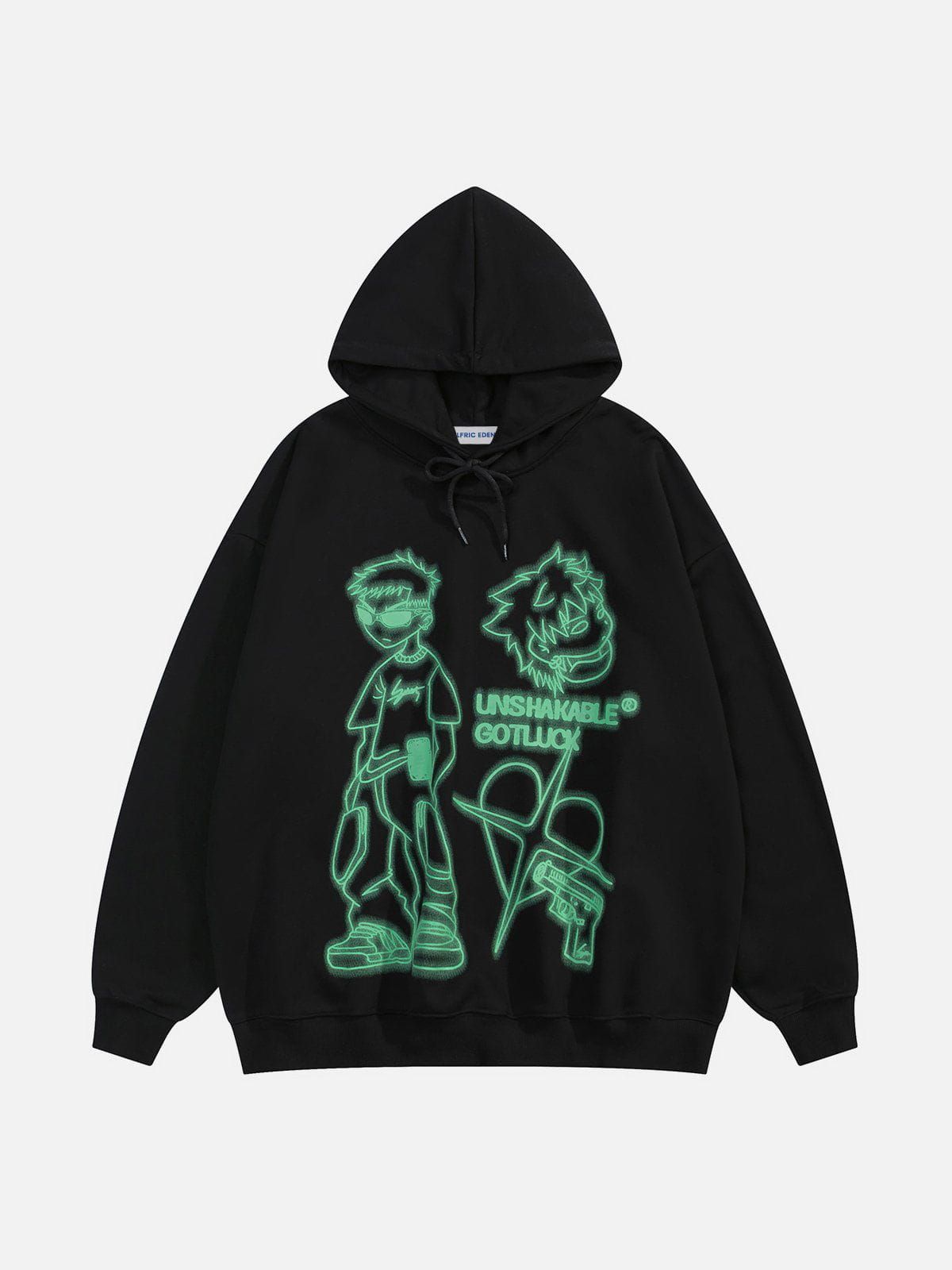 Aelfric Eden Cartoons Graphic Hoodie sold by Aelfric Eden product image thumbnail 2