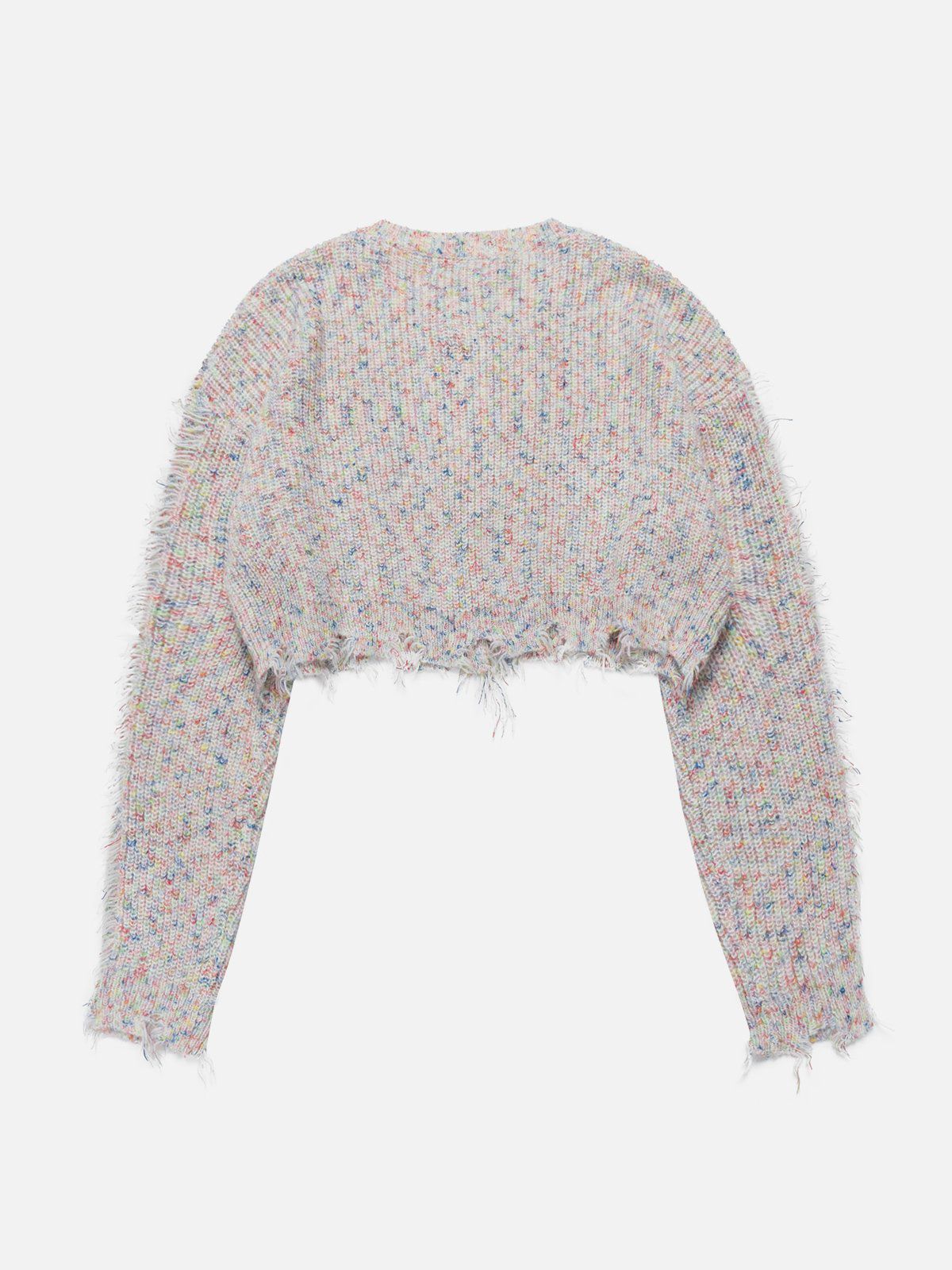 Colorful Raw Edge Long Sleeve sold by Aelfric Eden product image thumbnail 2