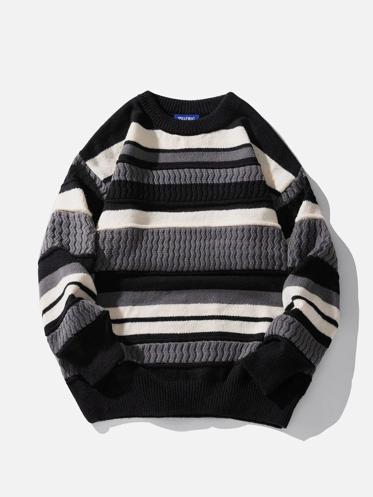 Aelfric Eden Stripe Color Blocking Sweater sold by Aelfric Eden product image thumbnail 3