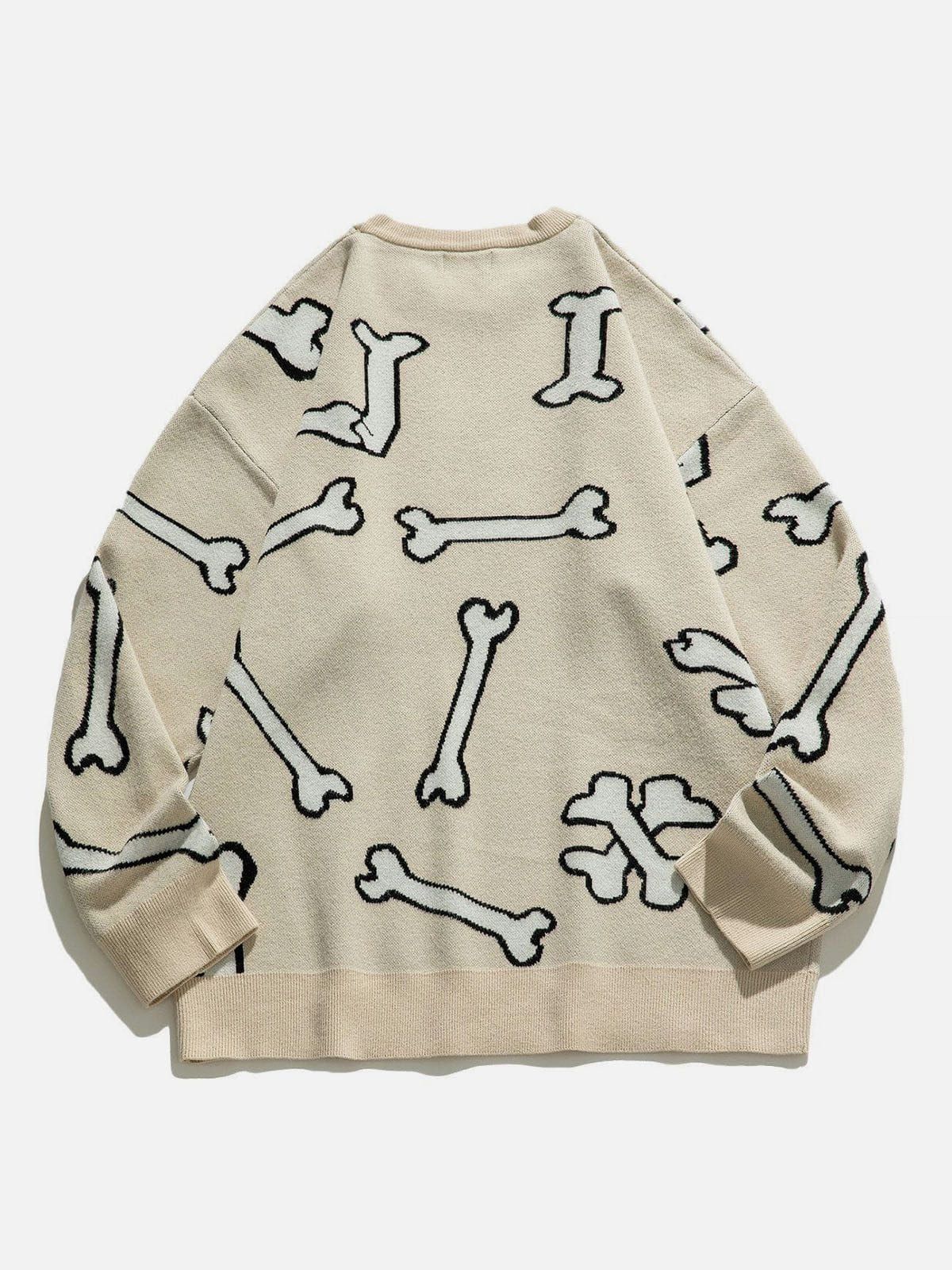 Aelfric Eden Bone Pattern Knit Sweater sold by Aelfric Eden product image thumbnail 2