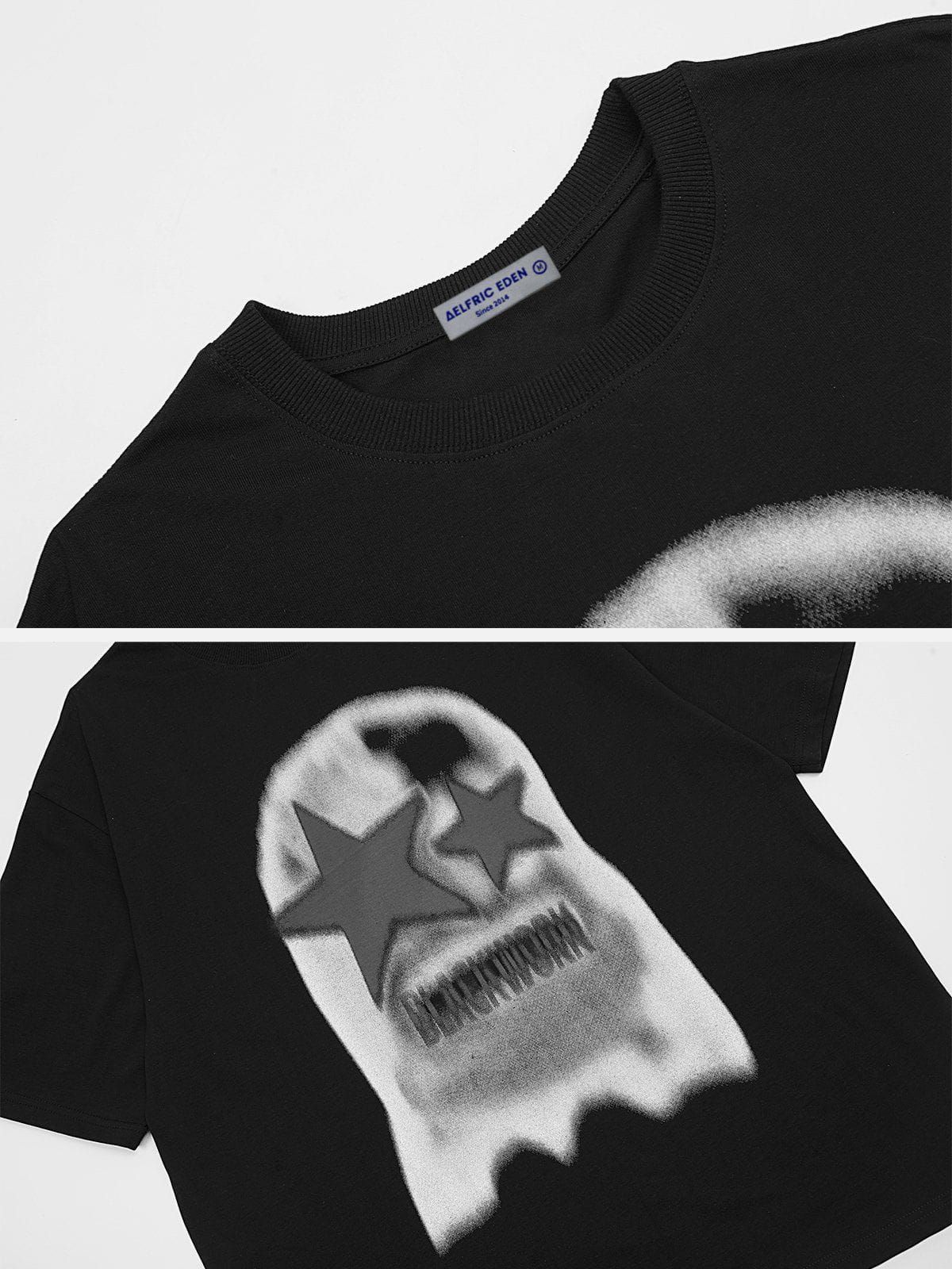 Aelfric Eden Ghost Star Print Tee sold by Aelfric Eden product image thumbnail 4