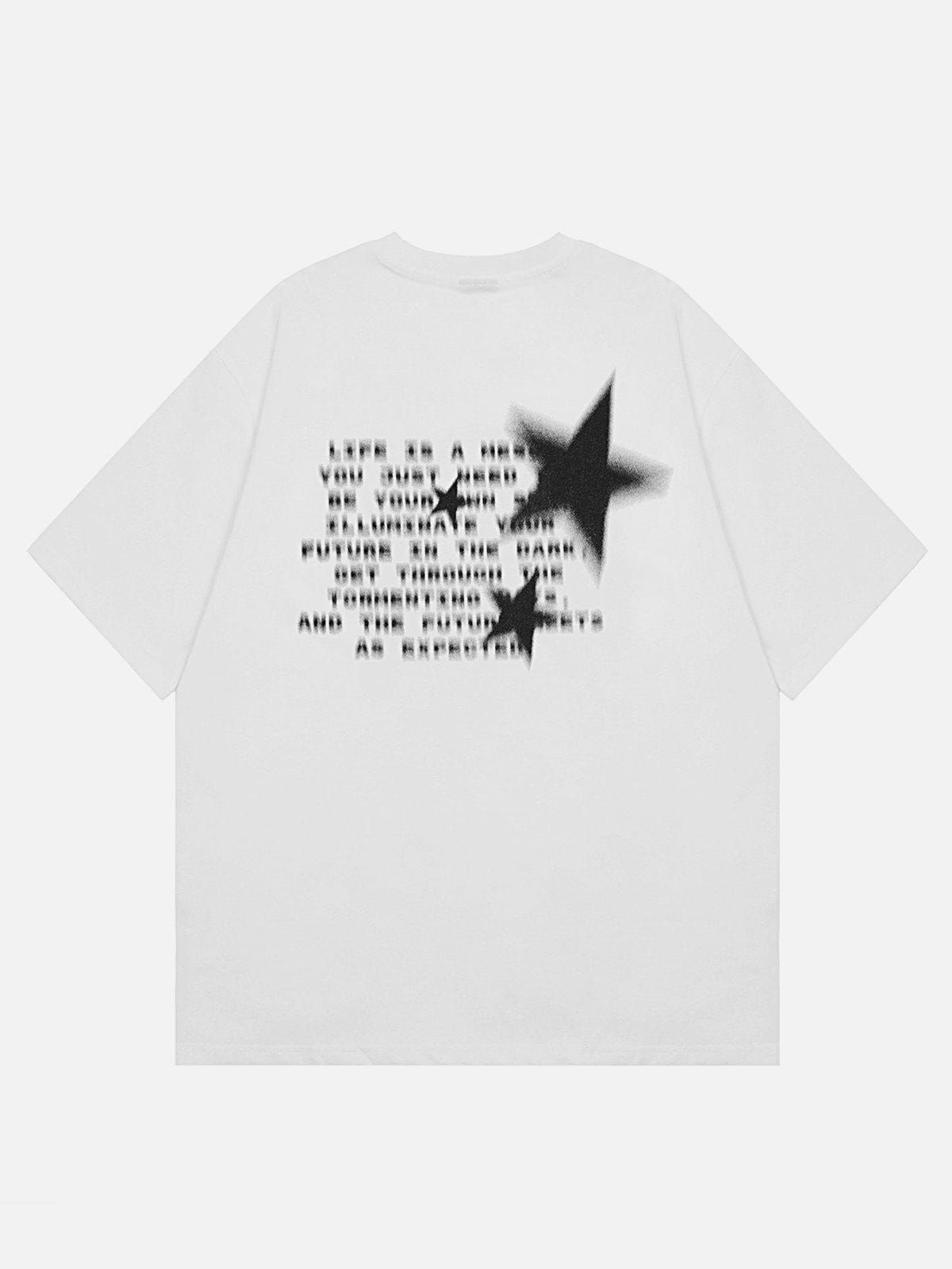 Aelfric Eden Ghost Star Print Tee sold by Aelfric Eden product image thumbnail 3