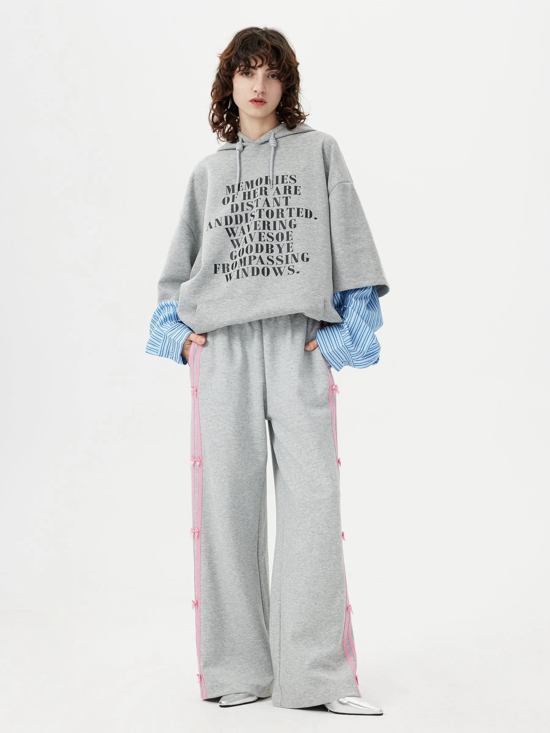 Aelfric Eden Bow Stripe Sweatpants sold by Aelfric Eden product image thumbnail 2