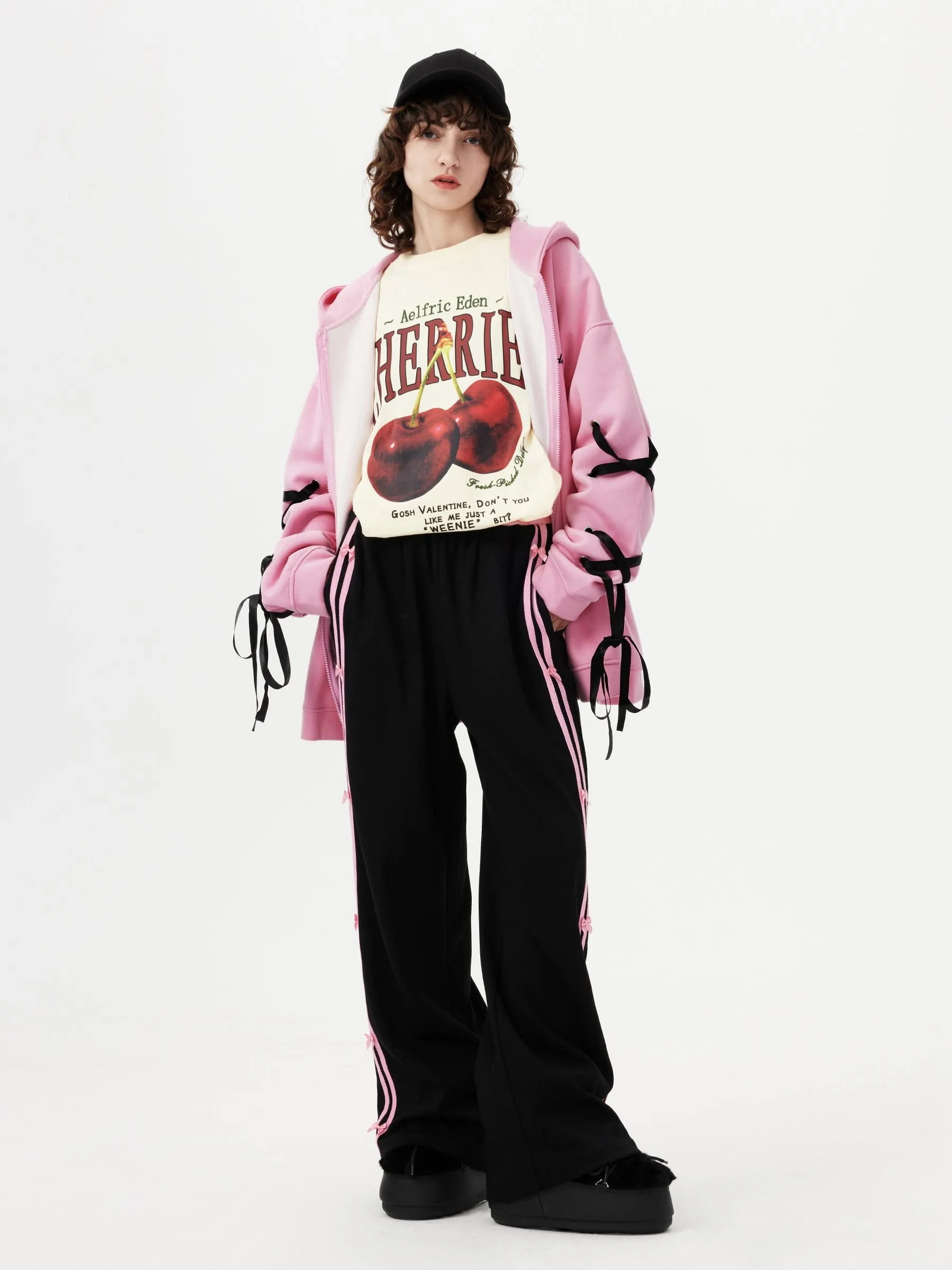 Aelfric Eden Bow Stripe Sweatpants sold by Aelfric Eden product image thumbnail 3