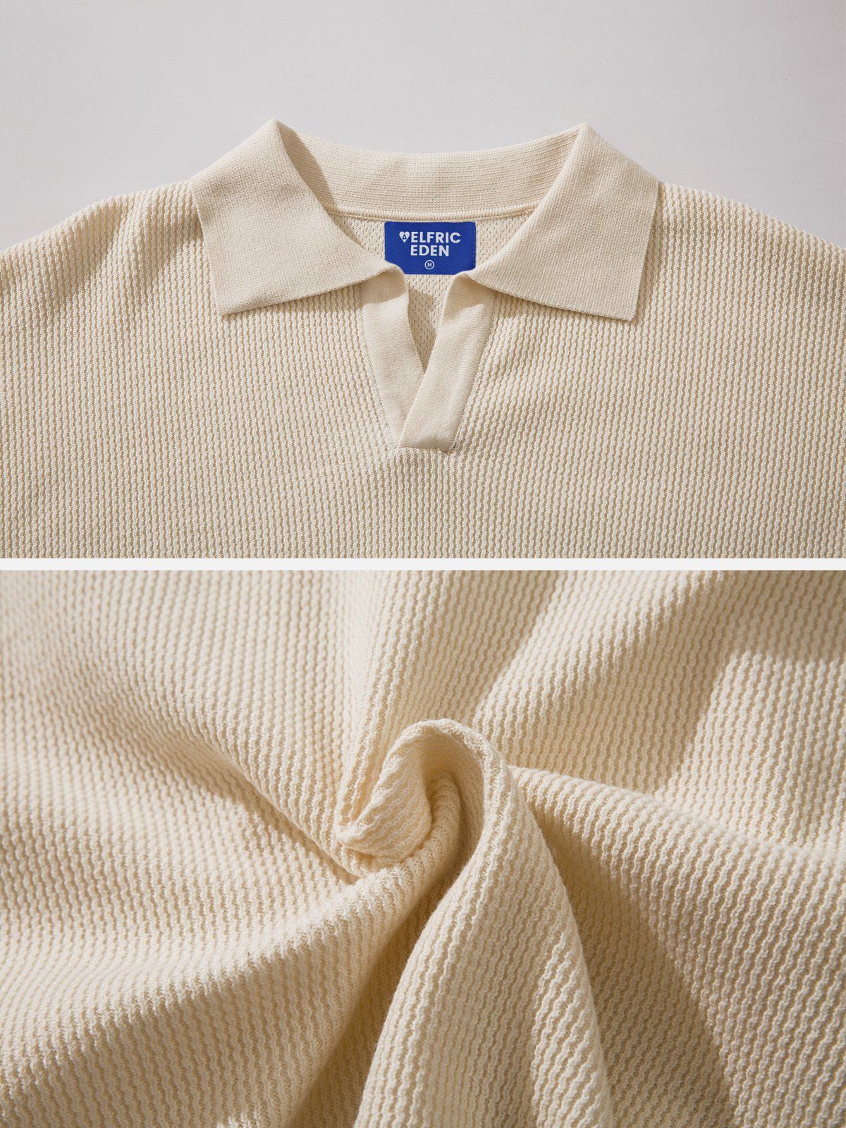 Aelfric Eden Lapel Simple Sweater sold by Aelfric Eden product image thumbnail 4