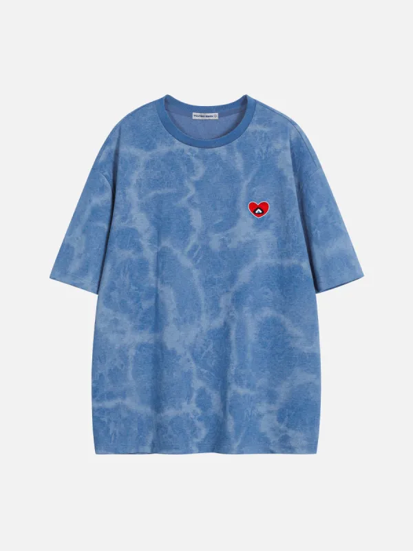 Aelfric Eden Embroidery Heartie Washed Tee sold by Aelfric Eden