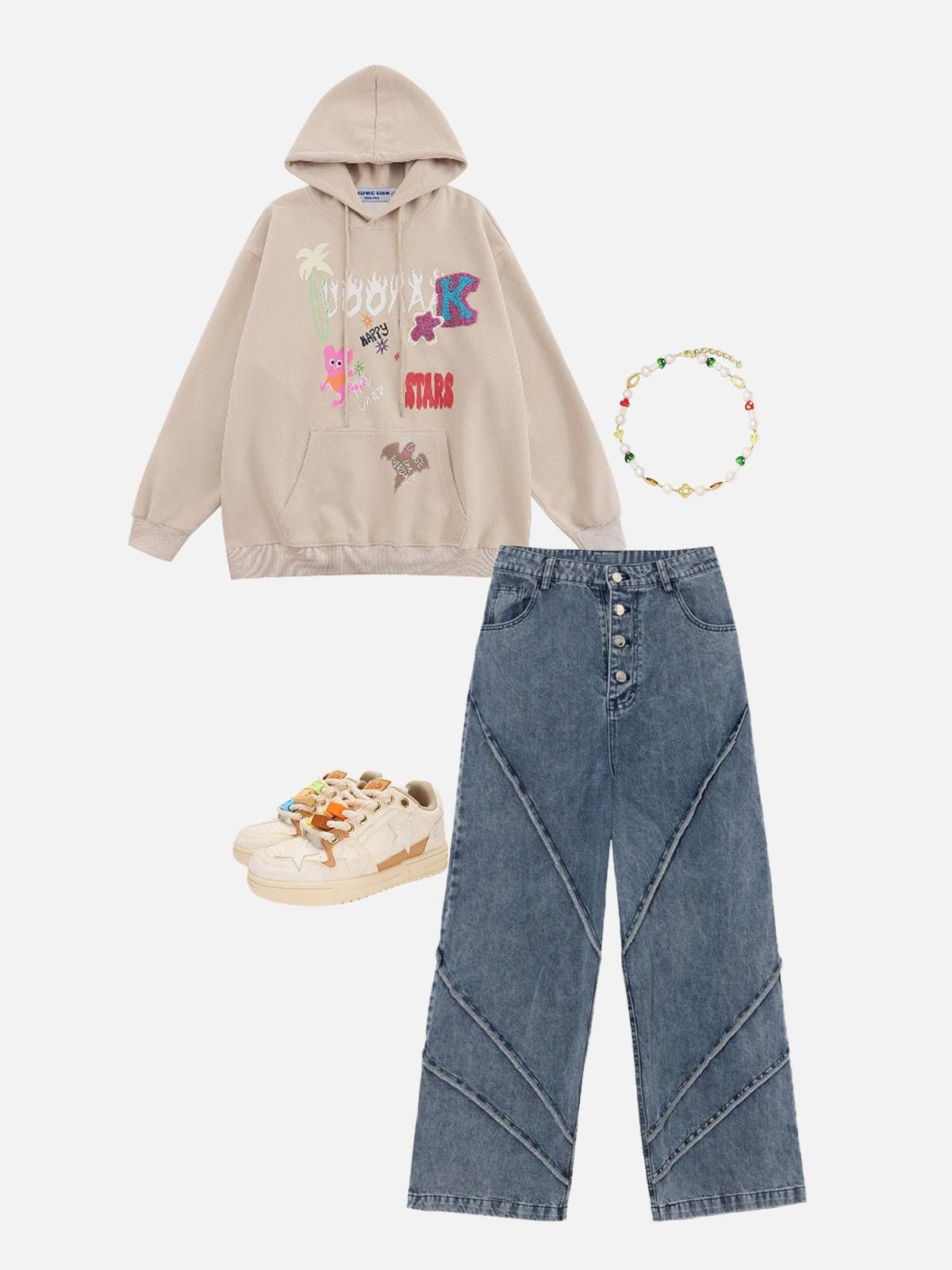 Aelfric Eden Towel Embroidery Hoodie sold by Aelfric Eden product image thumbnail 5