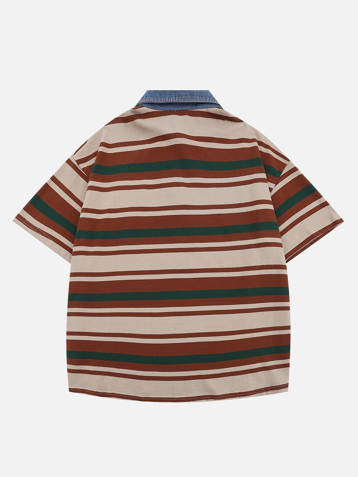 Aelfric Eden Stripe Vintage Polo Tee sold by Aelfric Eden product image thumbnail 3