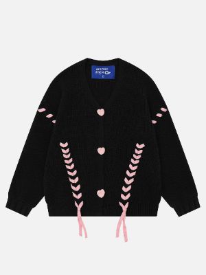 Aelfric Eden Ribbon Embellishment Cardigan sold by Aelfric Eden