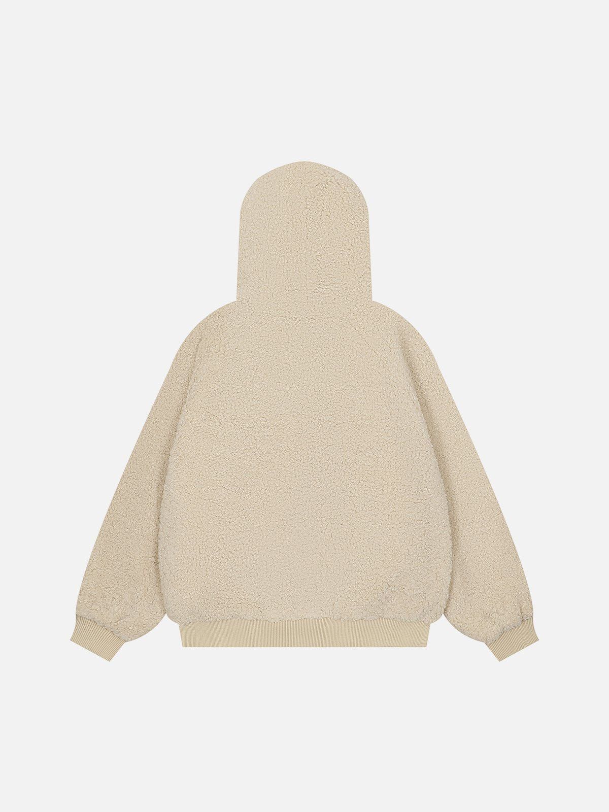 Aelfric Eden Embroidery Star Sherpa Coat sold by Aelfric Eden product image thumbnail 4