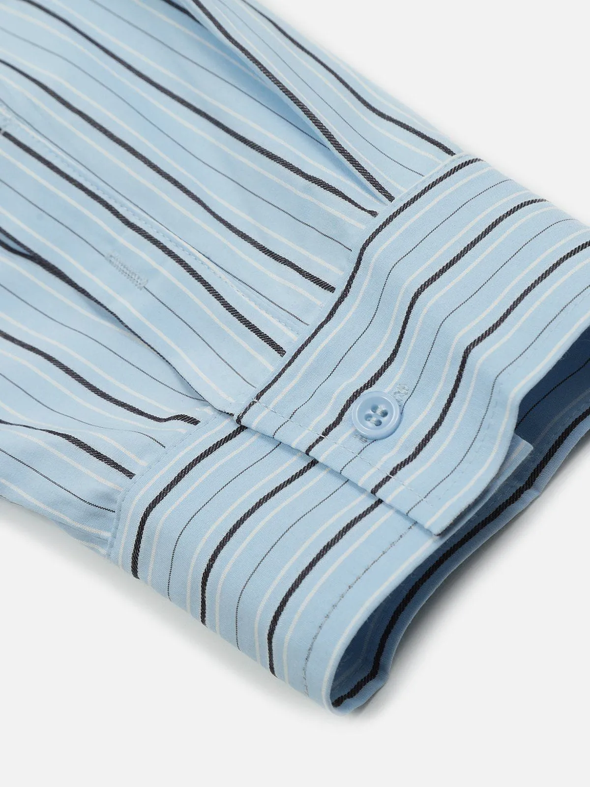 Aelfric Eden Stripe Cut-Out Long Sleeve Shirt sold by Aelfric Eden product image thumbnail 4