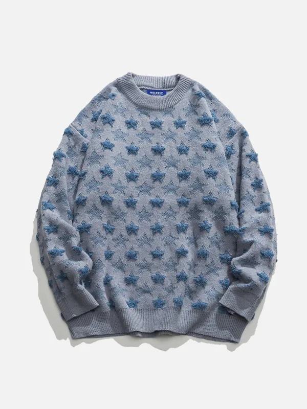 Aelfric Eden Star Jacquard Sweater sold by Aelfric Eden