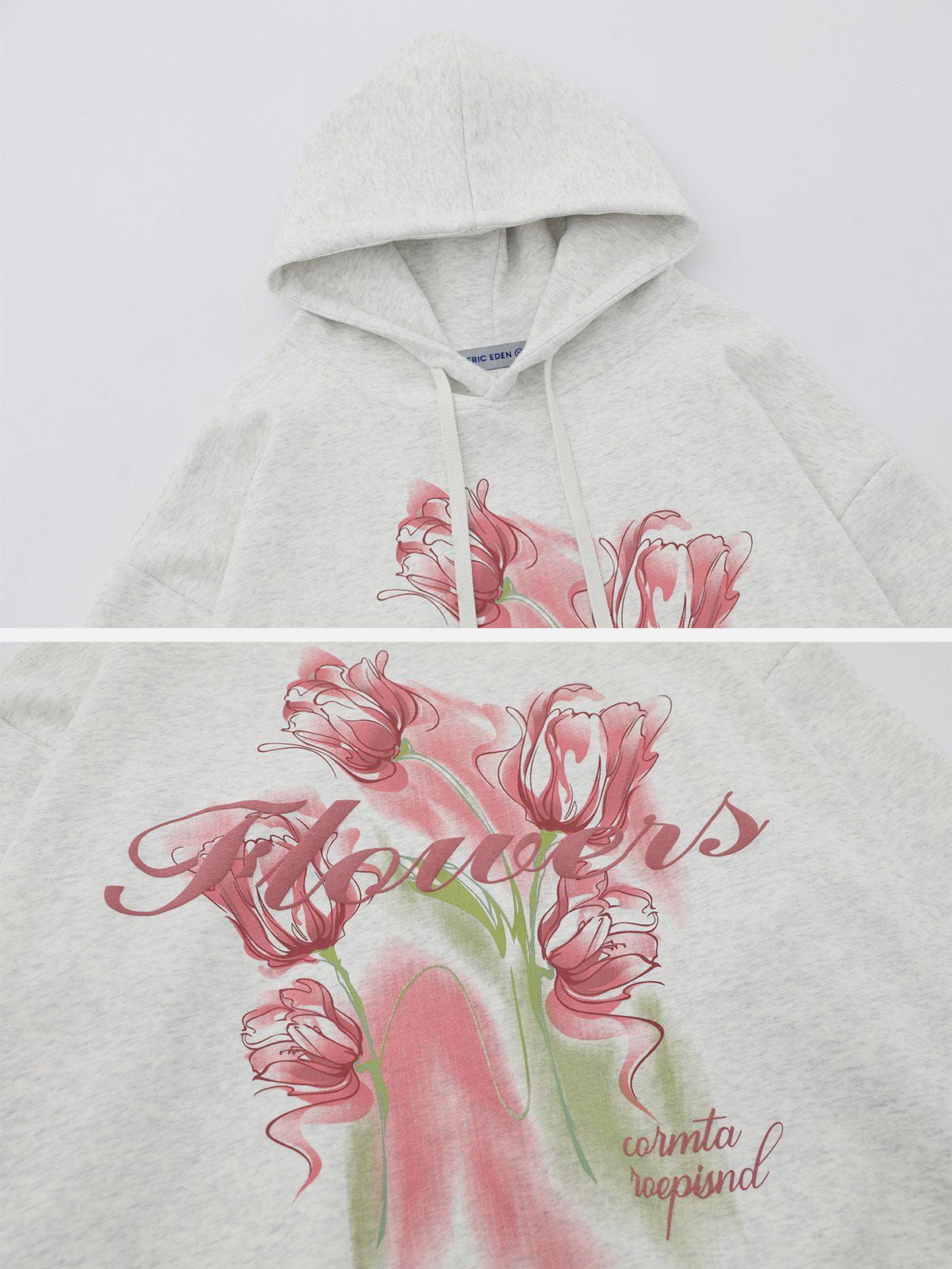 Aelfric Eden Flower Print Hoodie sold by Aelfric Eden product image thumbnail 4