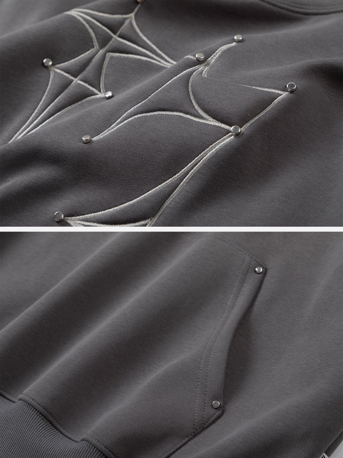 Aelfric Eden Rivet Line Graphic Hoodie sold by Aelfric Eden product image thumbnail 4