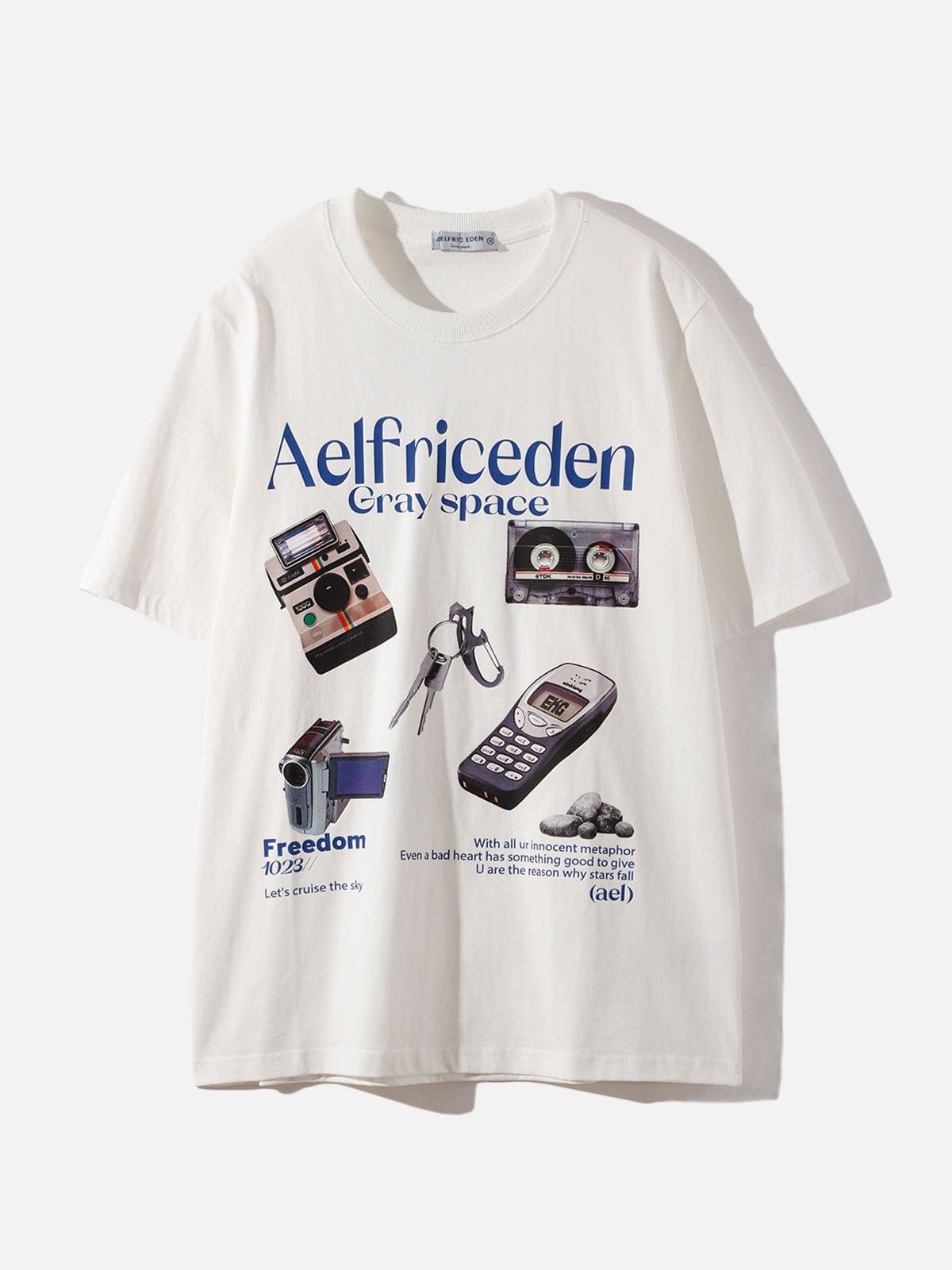 Aelfric Eden Retro Electronic Equipment Print Tee sold by Aelfric Eden
