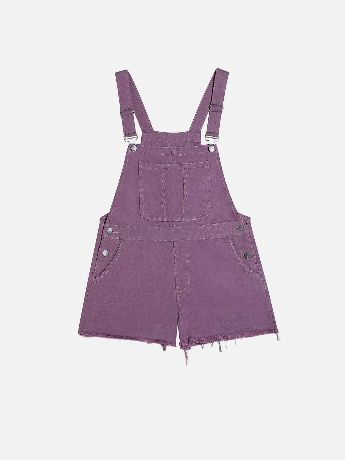 Aelfric Eden Basic Solid Overall Shorts sold by Aelfric Eden product image thumbnail 4