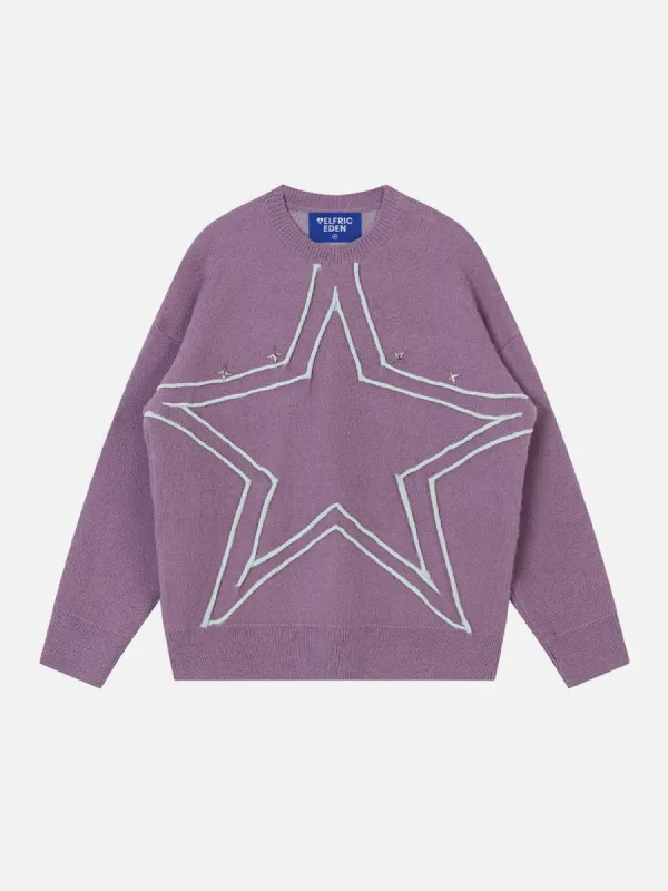 Aelfric Eden Star Rivet Sweater sold by Aelfric Eden