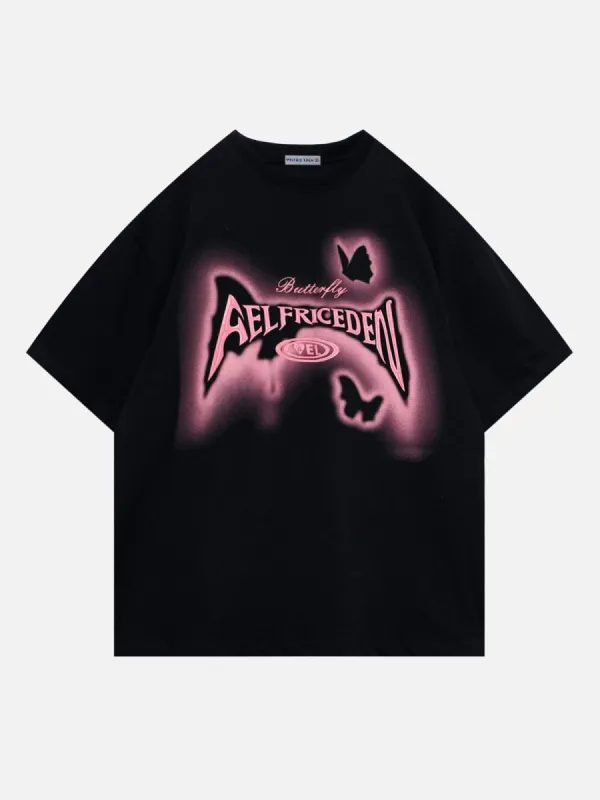 Aelfric Eden Blurring Butterfly Tee sold by Aelfric Eden