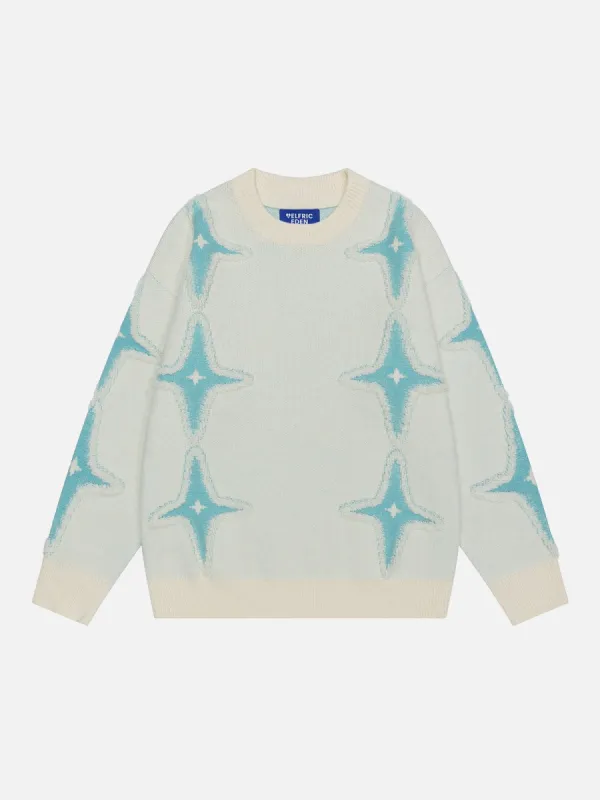 Aelfric Eden Star Jacquard Sweater sold by Aelfric Eden