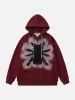 Aelfric Eden Applique Embroidery Spider Hoodie sold by Aelfric Eden